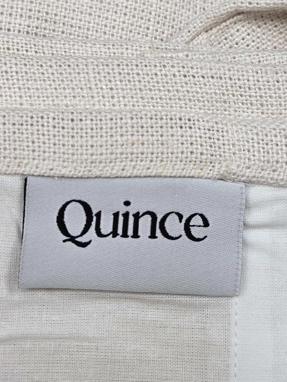 Quince includes 48x84